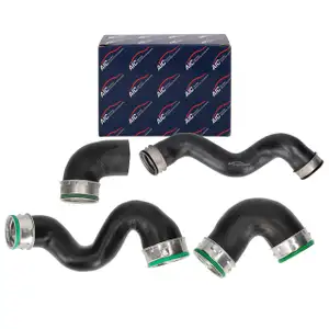 4x AIC K&uuml;hlerschlauch f&uuml;r VW Passat B5.5 SKODA Superb 1 1.9 TDI 130 PS