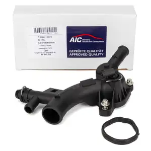 AIC Wasserflansch Kühlwasserflansch für OPEL Astra J Corsa D E Insignia A Adam A/10 1.4