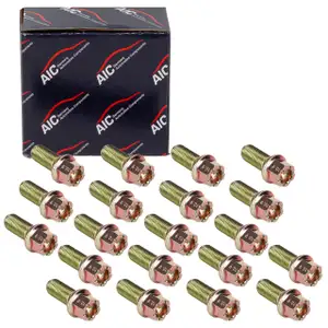 20x AIC 52727 Radbolzen Radschraube Kugelbund M14x1,5mm 27mm f&uuml;r AUDI SEAT SKODA WHT001812
