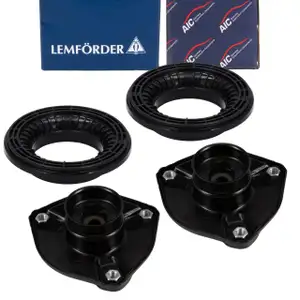 2x AIC Federbeinlager + LEMF&Ouml;RDER W&auml;lzlager f&uuml;r MERCEDES V-Klasse Vito W447 vorne