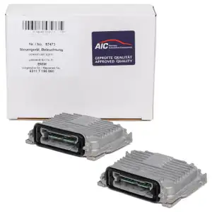 2x AIC XENON Scheinwerfer Vorschaltgerät AUDI BMW OPEL PSA RENAULT SEAT VOLVO VW