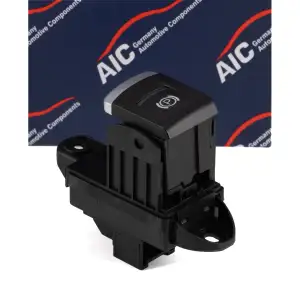 AIC 75731 Schalter Feststellbremse Parkbremse Handbremse Schwarz AUDI A6 C6 4F1927225B
