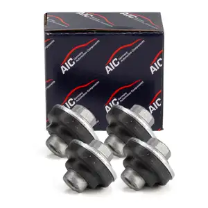 4x AIC Schraube Mutter Hutmutter M6 für BMW E36 E46 E34 E39 E60 E38 E65 X3 X5 11121738607