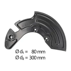 AIC Abdeckblech Ankerblech f&uuml;r VW PASSAT B5 B5.5 AUDI A4 B5 A6 C5 vorne rechts 8D0615312E