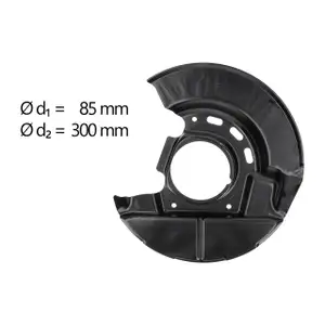 AIC Abdeckblech Ankerblech f&uuml;r BMW 3er E30 Z1 Roadster vorne rechts 34111154242