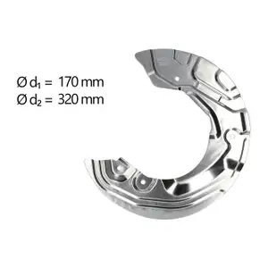 AIC Abdeckblech f&uuml;r BMW 1er E81-88 2er F45 F46 3er E90-93 Z4 E89 vorne rechts 34106762852