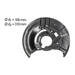 AIC Abdeckblech Ankerblech Bremsscheibe f&uuml;r BMW 3er E36 Z3 vorne links 34111158985