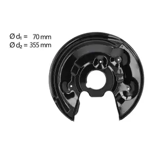 AIC Abdeckblech f&uuml;r VW Passat B6 B7 PR 1KU 1KW Tiguan 5N AUDI Q3 hinten rechts 5N0615612C