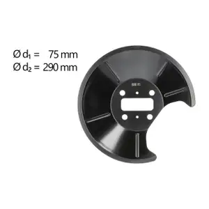 AIC Abdeckblech Ankerblech f&uuml;r FORD Focus 1 Mondeo 2 Sierra 2 hinten links 1141939