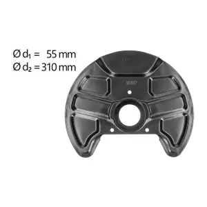 AIC Abdeckblech Ankerblech Bremsscheibe f&uuml;r VOLVO 740 760 940 1 2 960 1 2 vorne 9140672