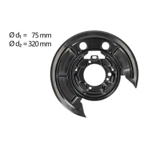 AIC Abdeckblech Bremsscheibe f&uuml;r CITROEN Jumper 3 PEUGEOT Boxer hinten links 4211.C4