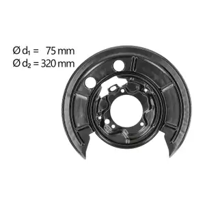 AIC Abdeckblech Bremsscheibe f&uuml;r CITROEN Jumper 3 PEUGEOT Boxer hinten rechts 4212.C4