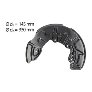 AIC Abdeckblech Ankerblech Bremsscheibe f&uuml;r AUDI A4 B6 B7 vorne links 8E0615311A