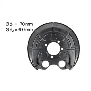 AIC Abdeckblech Ankerblech Bremsscheibe f&uuml;r OPEL Signum CC Vectra C hinten links 13168748