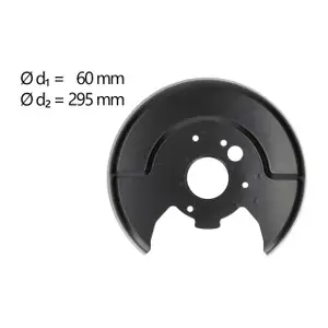 AIC Abdeckblech Ankerblech Bremsscheibe f&uuml;r NISSAN Primera P12 hinten rechts 44150-AU001