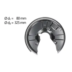 AIC 57067 Abdeckblech Ankerblech f&uuml;r AUDI A4 B6 B7 SEAT Exeo 3R2 3R5 hinten rechts