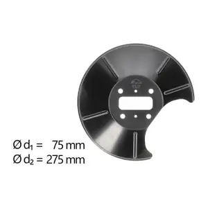 AIC Abdeckblech Ankerblech f&uuml;r FORD Focus 1 MK1 Fiesta 5 hinten links 1138516