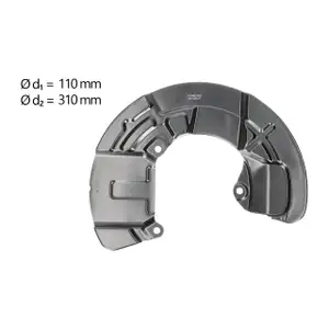 AIC Abdeckblech Ankerblech Bremsscheibe f&uuml;r VOLVO S60 S80 V70 2 vorne links 30760816