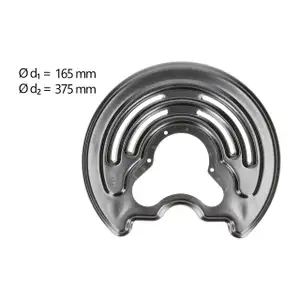 AIC Abdeckblech Ankerblech f&uuml;r RENAULT Trafic 2 3 OPEL Vivaro A B hinten rechts