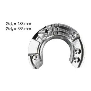 AIC Abdeckblech Ankerblech f&uuml;r BMW 5er F10 F11 F07 6er F12 F13 vorne rechts 34116775266