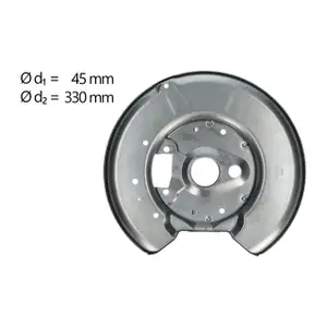 AIC Abdeckblech Ankerblech Bremsscheibe f&uuml;r VOLVO 850 S70 V70 1 hinten links 3516883