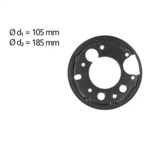 AIC 57887 Abdeckblech Ankerblech f&uuml;r MERCEDES-BENZ Sprinter 4t B904 Hinterachse links