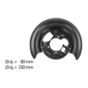 AIC Abdeckblech Ankerblech f&uuml;r VW Crafter 30-50 2E 2F PR 0WF hinten links 2E0609451