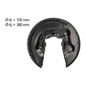 AIC Abdeckblech f&uuml;r VW Golf 6 Passat B6 B7 SKODA Superb 2 hinten rechts 5N0615612E