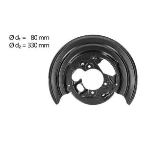 AIC Abdeckblech Ankerblech f&uuml;r VW Crafter 30-50 2E 2F PR 0WF hinten rechts 2E0609452