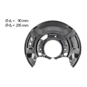 AIC 58260 Abdeckblech Ankerblech f&uuml;r TOYOTA Yaris P9 Vorderachse rechts 477810D050
