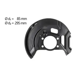 AIC 58266 Abdeckblech Ankerblech f&uuml;r NISSAN Qashqai 2 Kadjar vorne links 411614EA0A