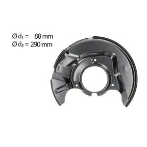 AIC 58272 Abdeckblech Ankerblech f&uuml;r TOYOTA Corolla E10 E11 vorne links 4778212170