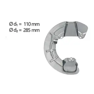 AIC 58832 Abdeckblech Ankerblech f&uuml;r VOLVO 850 S70 V70 C70 Vorderachse rechts 3516845