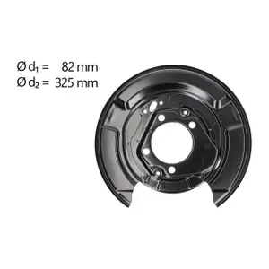 AIC 58905 Abdeckblech Ankerblech f&uuml;r LEXUS RX U3 Hinterachse rechts 4650348020