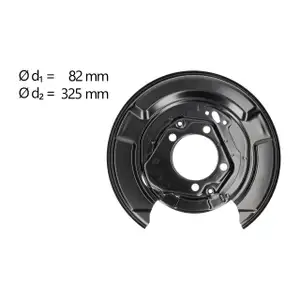 AIC 58906 Abdeckblech Ankerblech f&uuml;r LEXUS RX U3 Hinterachse links 4650448020