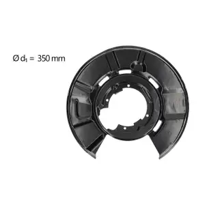 AIC Abdeckblech Ankerblech f&uuml;r BMW 1er M Coupe E82 3er E90-93 M3 hinten links 34212283253