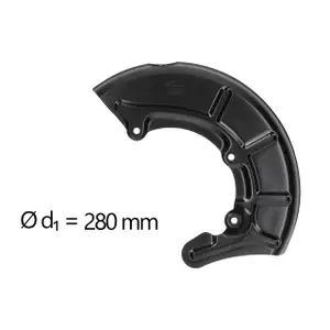 AIC Abdeckblech Ankerblech f&uuml;r VW Golf 3 Passat B3/4 Vento Corrado vorne rechts 3A0615312