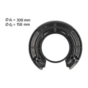 AIC Abdeckblech Ankerblech f&uuml;r OPEL Vectra A B SAAB 9-3 900 II hinten 90495087