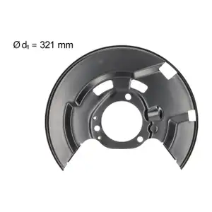 AIC 75596 Abdeckblech Ankerblech Bremsscheibe f&uuml;r OPEL Astra J vorne rechts 12774824