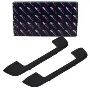 2x AIC T&uuml;rgriffrahmen Blende + Dichtung f&uuml;r BMW 3er E36 5er E34 hinten 51228119076