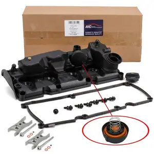AIC Ventildeckel + Deckel + Halter Einspritzventil für VW Golf 7 Passat B8 1.6/2.0 TDI