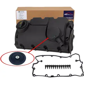 AIC Ventildeckel + Dichtung f&uuml;r VW Sharan 2.0 TDI Transporter T5 1.9 TDI 03G103469H