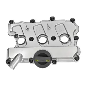 AIC Ventildeckel + Dichtung f&uuml;r AUDI A4 B8 A5 A6 C6 C7 A7 A8 Q5 Touareg links 06E103471P