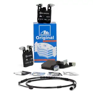 ATE Original Bremsbel&auml;ge + Sensor f&uuml;r BMW 1er F20 F21 2er F22 F23 3er F30-34 4er hinten