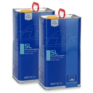 10L 10 Liter ATE 03.9901-5803.2 705803 Bremsflüssigkeit Brake Fluid SL DOT 4
