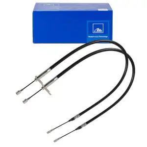 2x ATE Handbremsseil Feststellbremse MERCEDES 190 W201 E-Klasse W124 S124 C124 A124 hinten