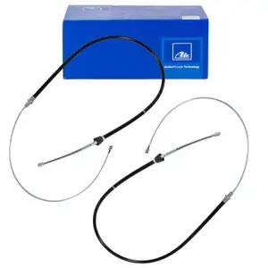 2x ATE Bremsseil Feststellbremse für VW Polo 9N Cordoba Ibiza 3 1 2 hinten 6Q0609721M