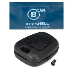 B CAR Schl&uuml;sselgeh&auml;use 2-Tasten f&uuml;r CITROEN Berlingo C1 C2 C3 PEUGEOT 206/206+ 207 106 1 2