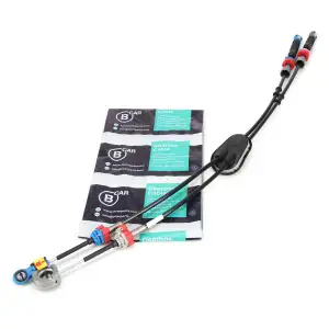 B CAR 001NI008 Seilzug Doppelseilzug Schaltgetriebe f&uuml;r NISSAN Qashqai 1 J10 34413JD25A