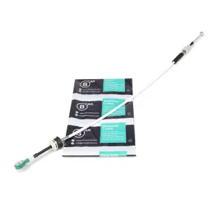 B CAR 001OP330 Seilzug Schaltzug Schaltgetriebe für OPEL Corsa E X15 5 Gang 55496804